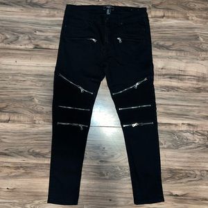 Men’s Forever21 biker style jeans